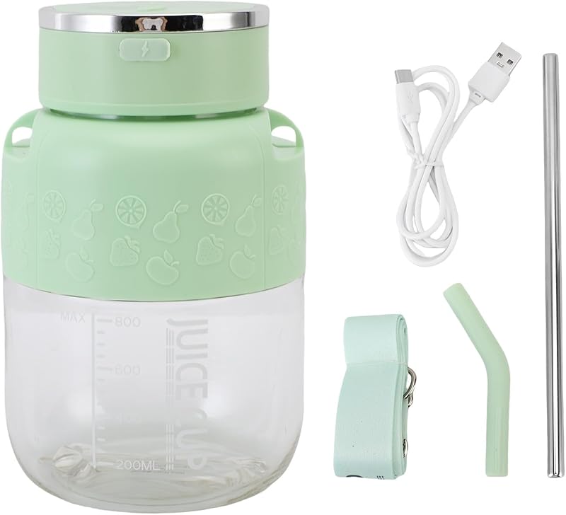 Blend Anywhere – Portable Blender Cup with Straw Lid