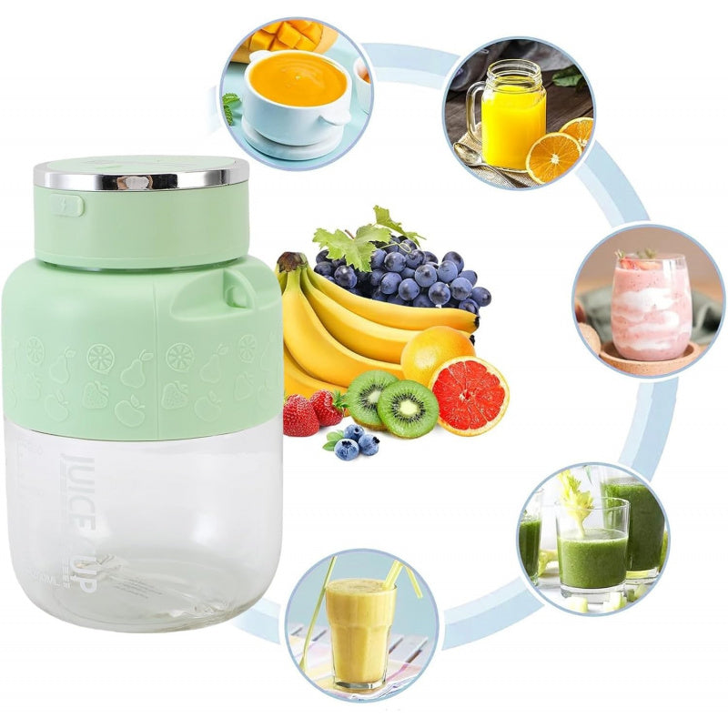Blend Anywhere – Portable Blender Cup with Straw Lid
